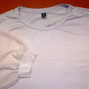 SHEIN Curve Long Sleeve Faux‎ Wrap Blouse Top Women's Plus Size 3XL long flowing